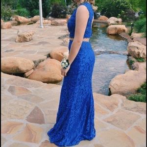 Prom/wedding guest two-piece dress